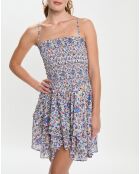 Abito multicolore in cotone biologico Anka-Ga