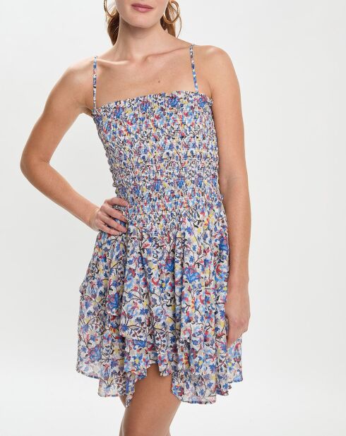 Abito multicolore in cotone biologico Anka-Ga