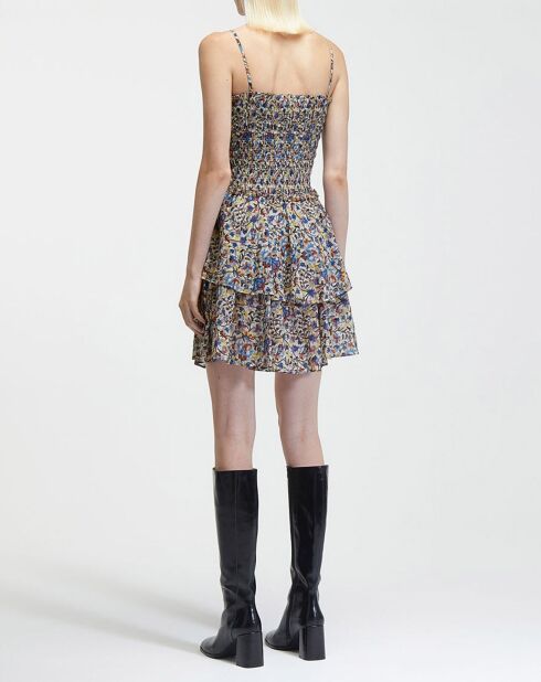 Abito multicolore in cotone biologico Anka-Ga