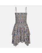 Abito multicolore in cotone biologico Anka-Ga