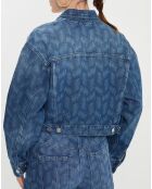 Blaue Jeansjacke Tadia-Ga