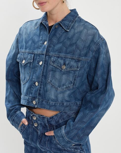 Blaue Jeansjacke Tadia-Ga