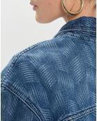 Blaue Jeansjacke Tadia-Ga