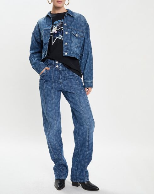 Blaue Jeansjacke Tadia-Ga