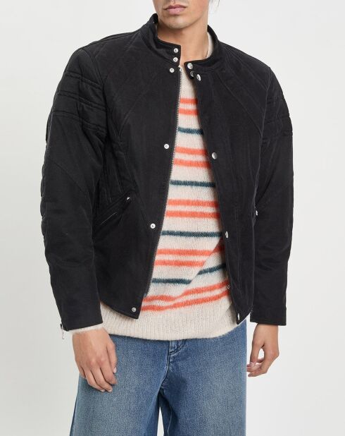 Chaqueta Moleskin negra