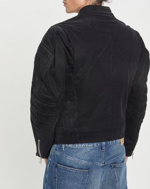 Chaqueta Moleskin negra