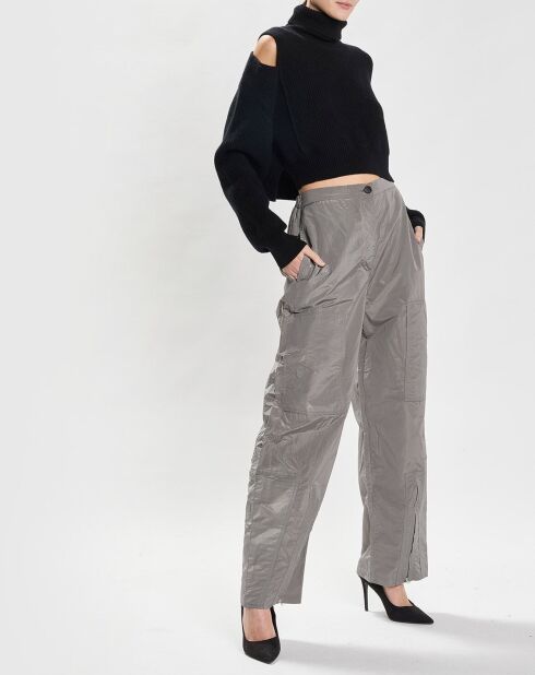 Jogginghose Cargo taupefarbene Hose