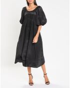 Robe Terry  noire