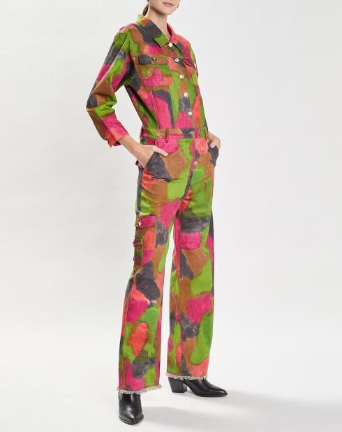 Veelkleurige Iris-jumpsuit
