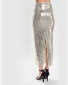 Silberner Strassrock Sirena