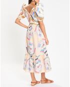 Quin patchwork veelkleurige jurk