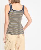 Blau/beiges Taurus-Tanktop