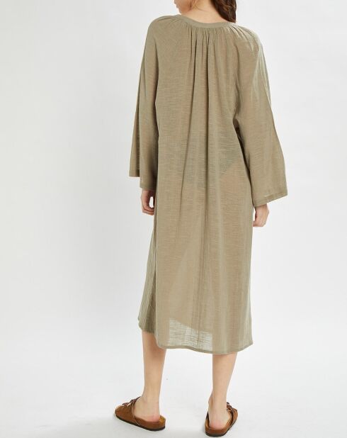 Khaki-Midikleid Osaka