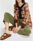 Montana ecru/rot bedruckte Tunika