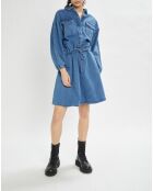 Blaues Jeanskleid Nora