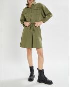 Khaki-Kleid Nora
