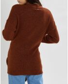 Hannae Brick Blend Strickweste