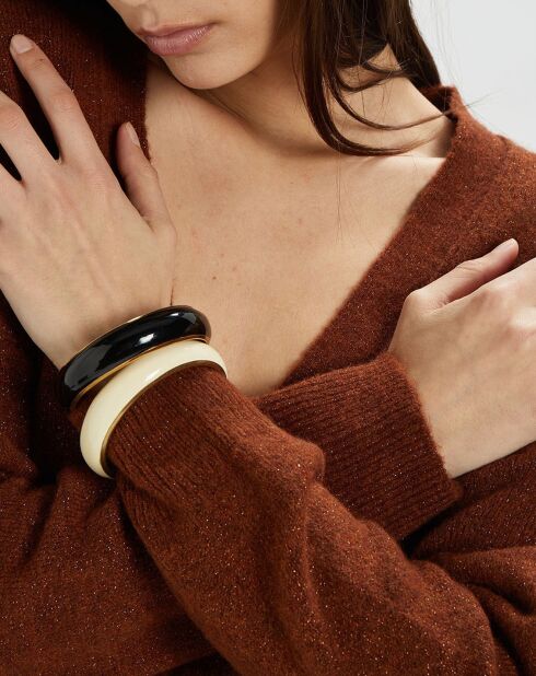 Gilet in maglia Hannae Brick Blend