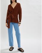 Hannae Brick Blend Strickweste