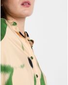Camicia dritta verde Flore