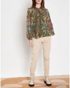 Ingrid Egrid Stretchbroek Ecru