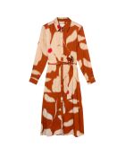 Flore terracotta hemdjurk