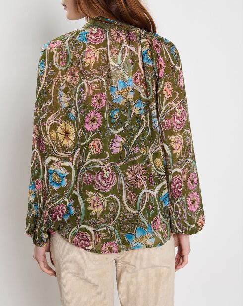 Blusa ampia Anna kaki