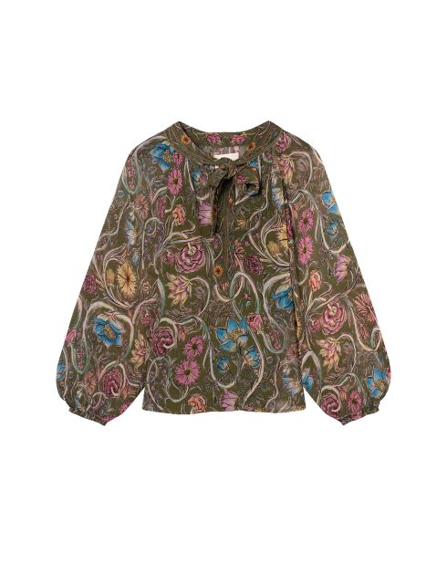 Blusa ampia Anna kaki