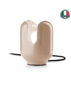 Lampe de table Batucada Gris sable 20x14.5 cm