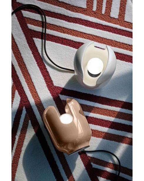 Lampe de table Batucada Gris sable 20x14.5 cm