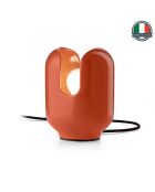 Lampe de Table Batucada Pokè Orange 20x14.5 cm