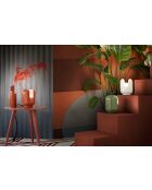 Lampe de Table Batucada Pokè Orange 20x14.5 cm