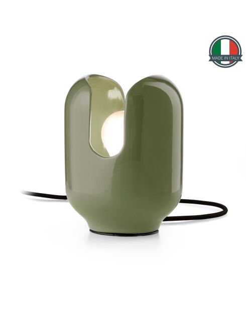 Lampe de table Batucada Vert feuille 20x14.5 cm