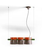 Suspension Yakitori Multicolore 104.5x21x26 / (tot 110) cm