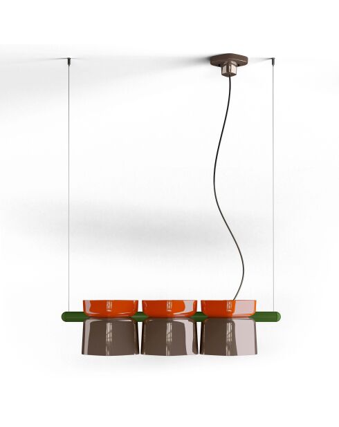 Suspension Yakitori Multicolore 104.5x21x26 / (tot 110) cm