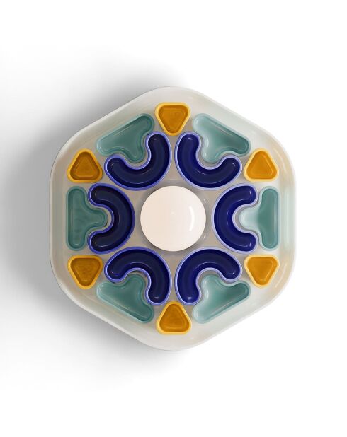 Applique murale multicolore Phytia 40x37x10 cm