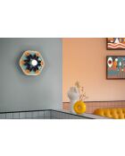 Applique murale multicolore Phytia 40x37x10 cm