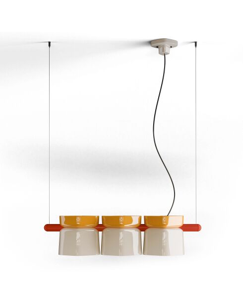 Suspension Yakitori Multicolore 104.5x21x26 / (tot 110) cm