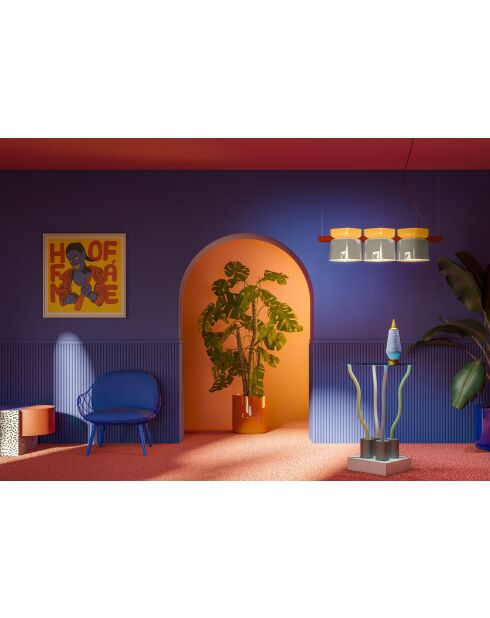 Suspension Yakitori Multicolore 104.5x21x26 / (tot 110) cm