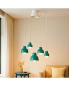 Suspension Berimbau Azul 16x15 cm