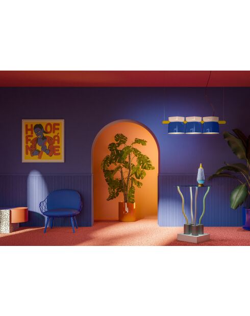 Suspension Yakitori Multicolore 104.5x21x26 / (tot 110) cm