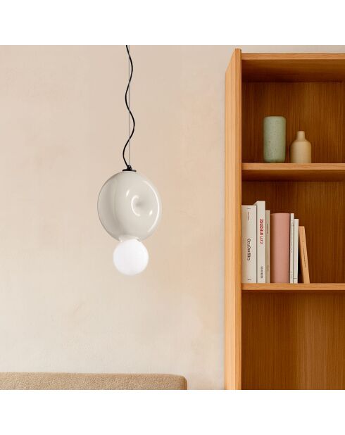 Suspension Bumbum crème 25x29x13 cm