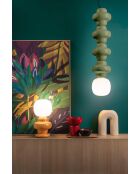 Suspension Copacabana Vert feuille 80x17 cm