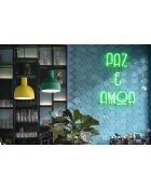 Suspension Caxixi Bouteille Vert 26.5x22.5 cm