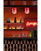 Lampada da soffitto Pi Coral Red 14x12,5 cm