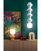 Suspension Copacabana Blanc d'os 80x17 cm