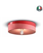 Lampada da soffitto Pi Coral Red 11x40 cm
