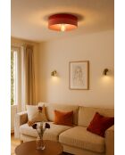 Lampada da soffitto Pi Coral Red 11x40 cm