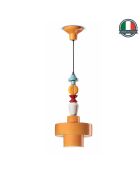 Suspension Lariat Jaune 60x28 cm