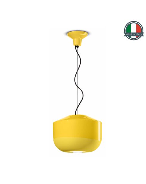 Suspension Bellota Jaune Citron 28x35 cm